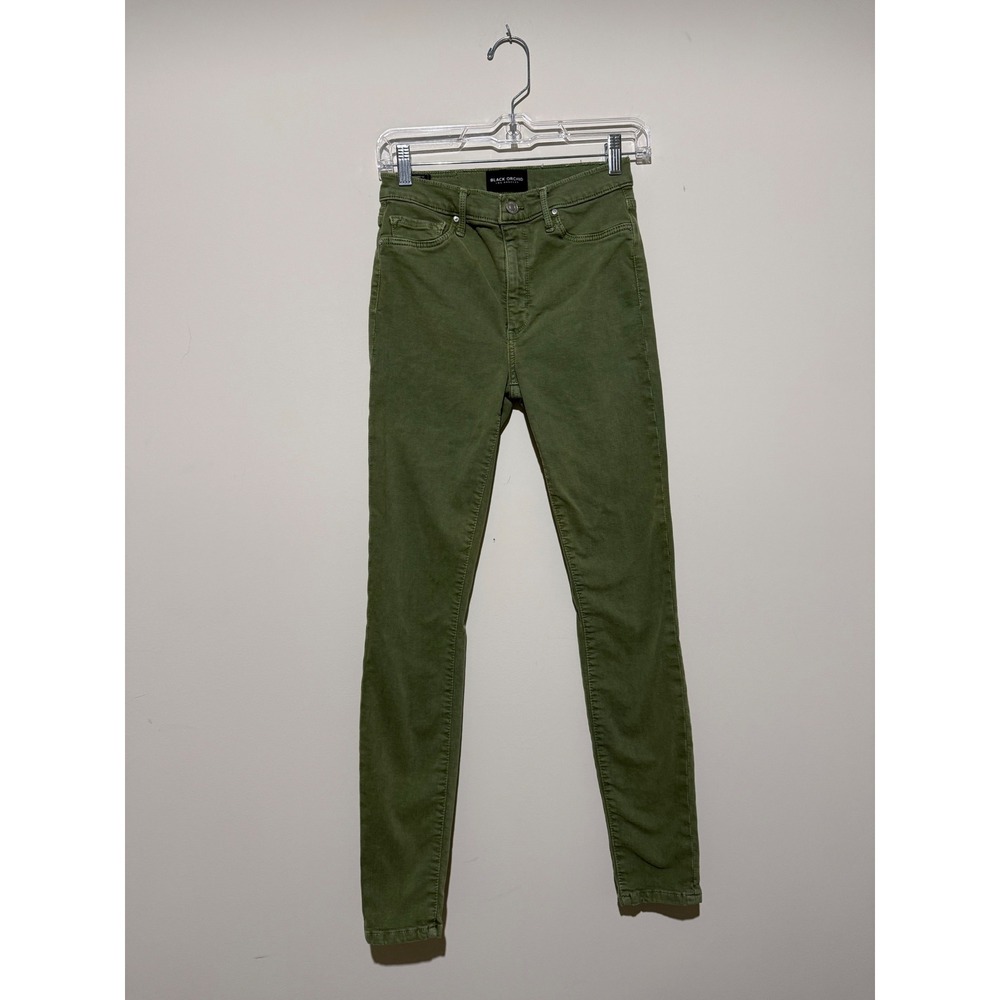 Black Orchid Gisele High Rise Skinny Jeans Olive Green Size 26 B0294WSO
